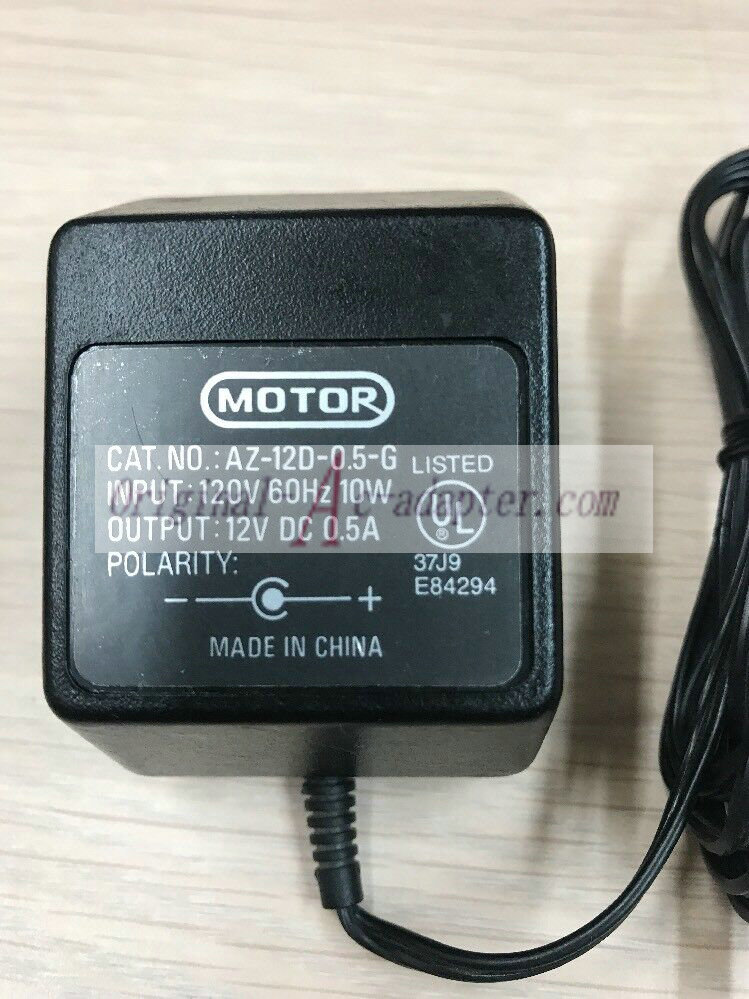 *Brand NEW*Motor 12V DC 0.5A AC/DC Adapter AZ-12D-0.5-G Power Supply